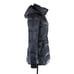 S13 Insulated Down Filled Belted Black Hooded Parka Coat M Puffer Jacket NYC