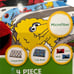 Sesame Street 4p Full Sheet Set New!