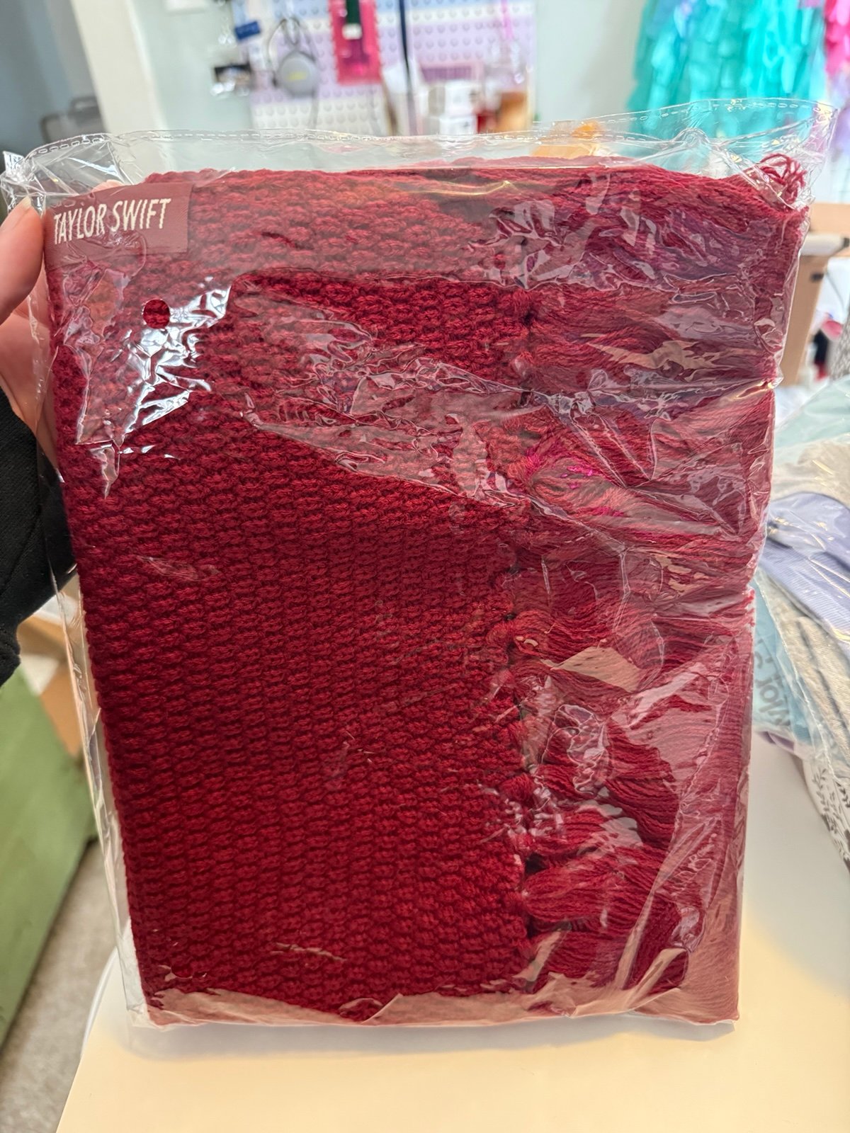 Taylor swift red Taylor’s version atw all too well scarf sealed