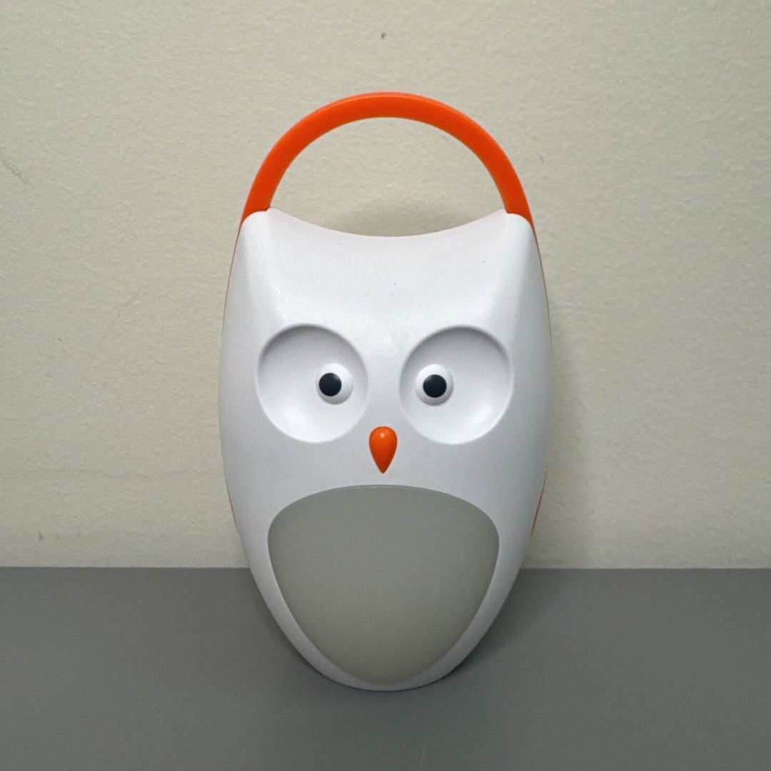 SOAIY Owl Sound Machine Compact Portable Baby Sleep Soother White Noise Shusher