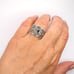 925/18K Gold Accented Traditional Balinese Band Ring