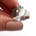 925/18K Gold Accented Traditional Balinese Band Ring