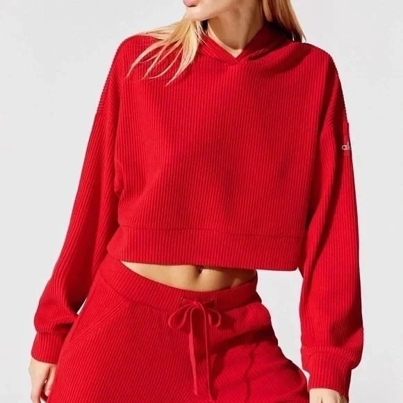Alo Red Muse Hoodie
