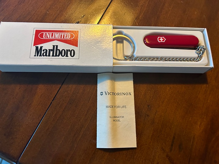 Victorinox Marlboro Unlimited Classic with Keychain