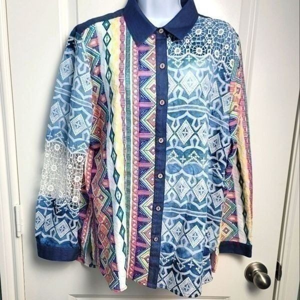 JOHN + MARK Multi Pattern Button Down