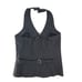 Dead Threads Women's Medium Goth Punk Grunge Halter Vest Corset Stripes Y2K