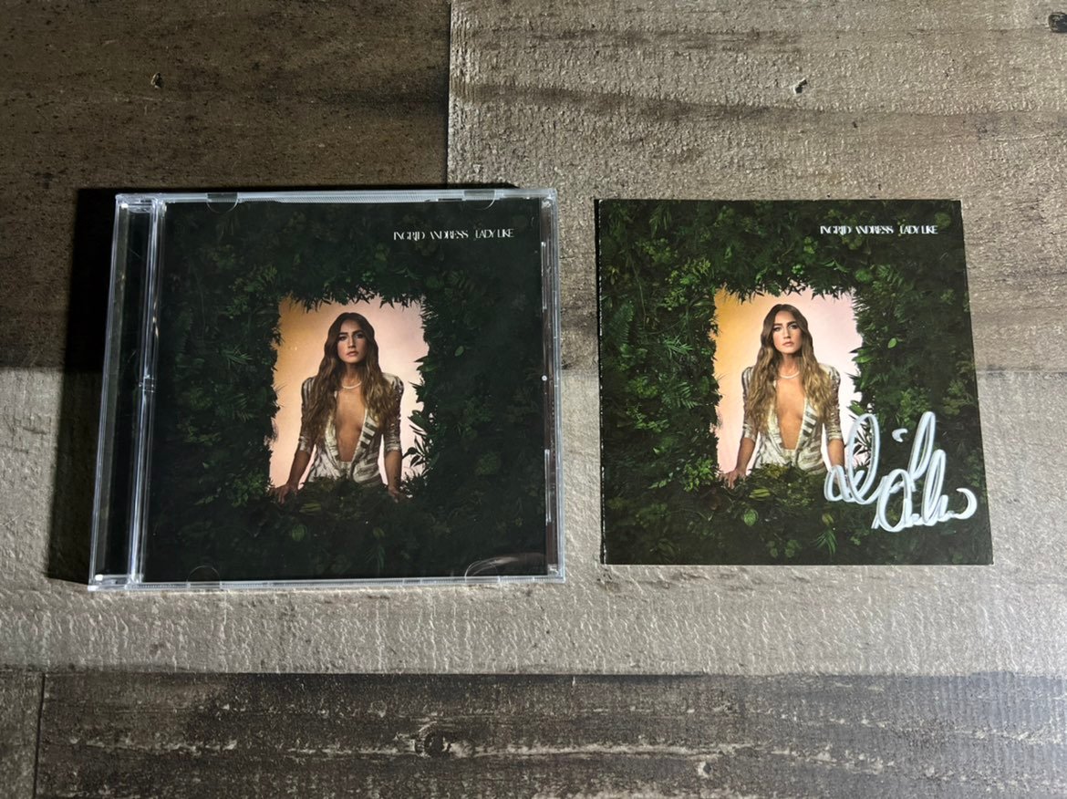 Ingrid Andress signed autographed Lady Like Cd