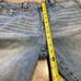 NEW 32 Riley Short Mid Rise Bermuda True Religion Blue Denim Capri Jeans