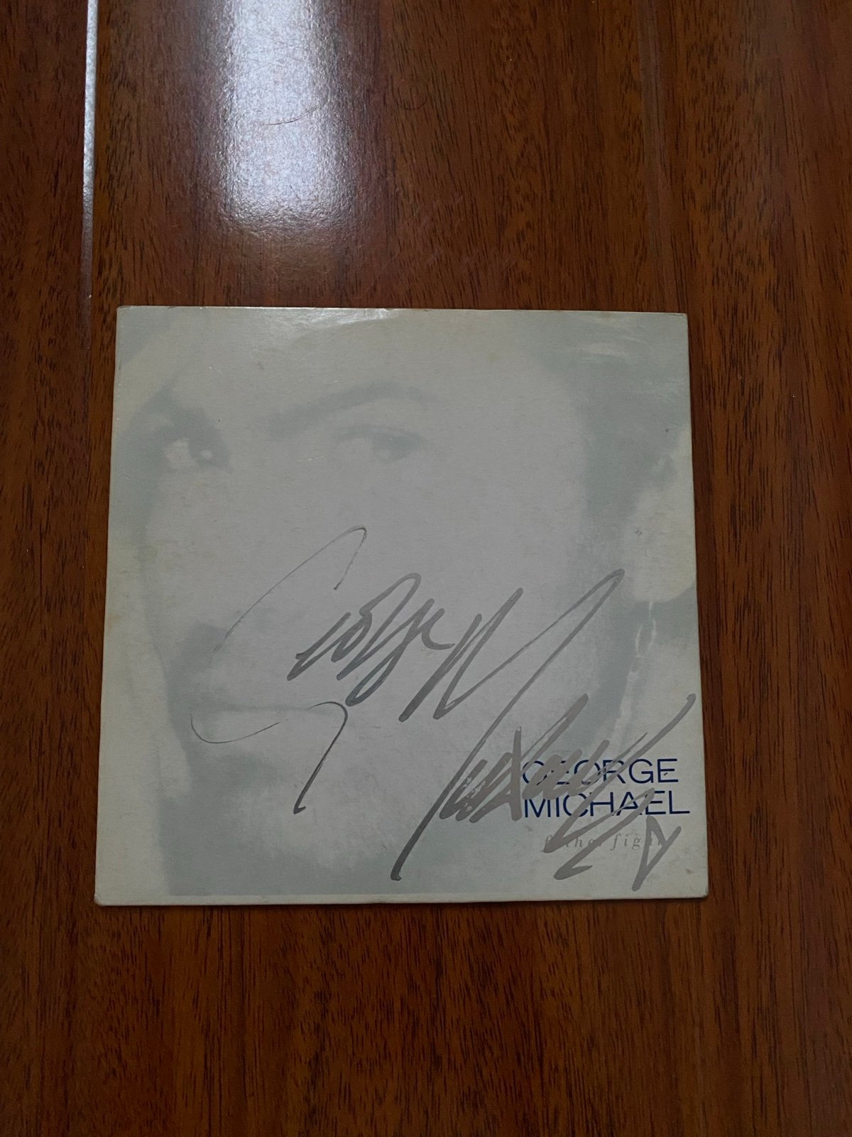 George Michael Father Figure Signed Autograph CD