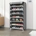 1pc shoe rack, dust-proof shoe cabinet, multi-layer simple shoe cabinet