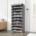 1pc shoe rack, dust-proof shoe cabinet, multi-layer simple shoe cabinet