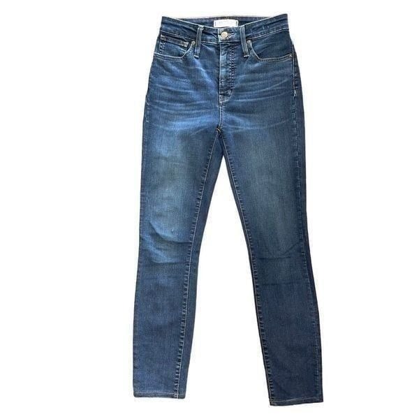 Madewell Curvy High Rise Skinny Jeans 24