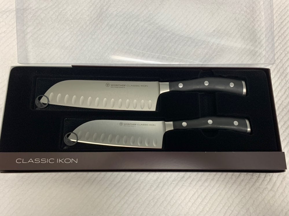 WUSTHOF CLASSIC IKON SANTOKU KNIFE SET