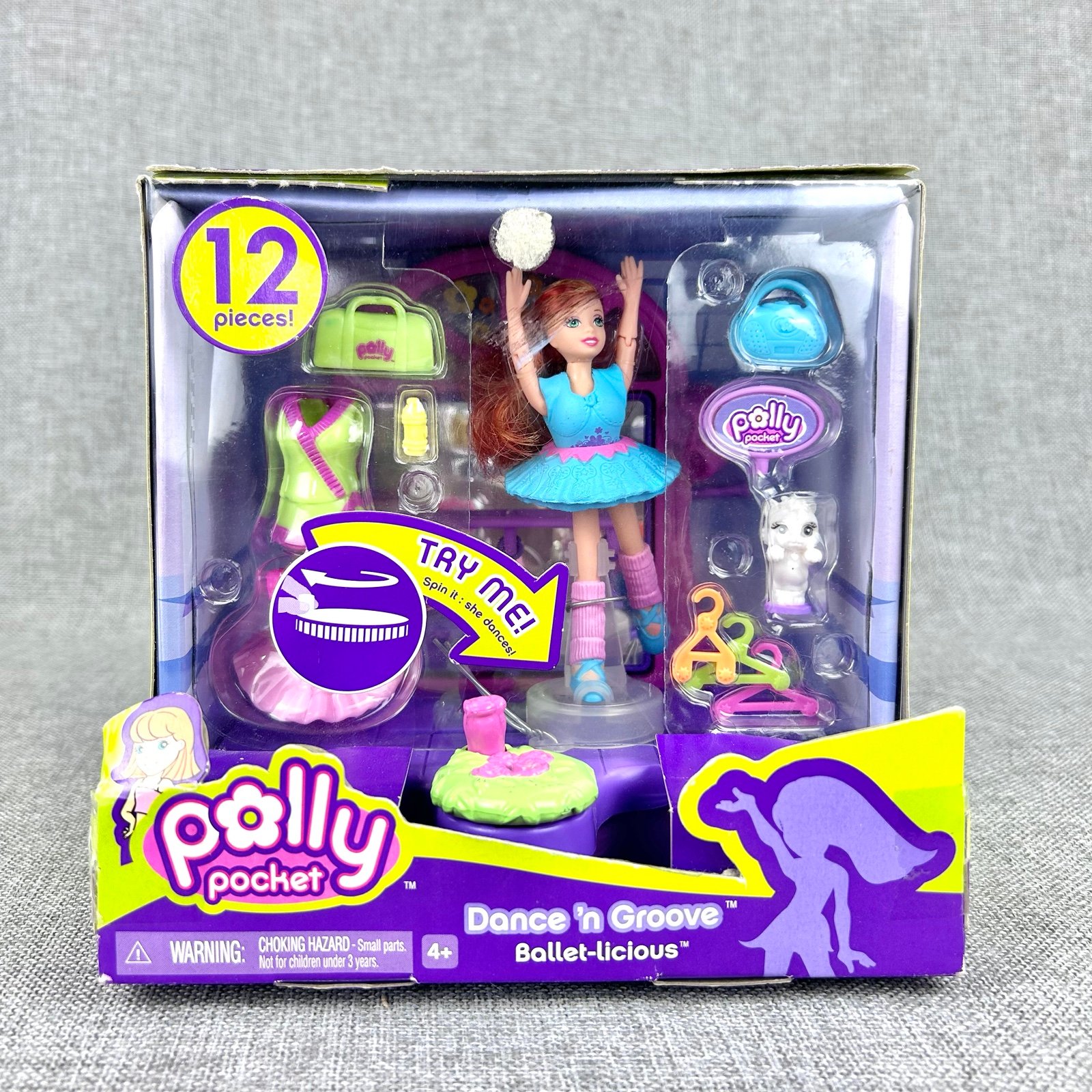Polly Pocket Dance ‘n Groove Ballet-licious Lea Figure
