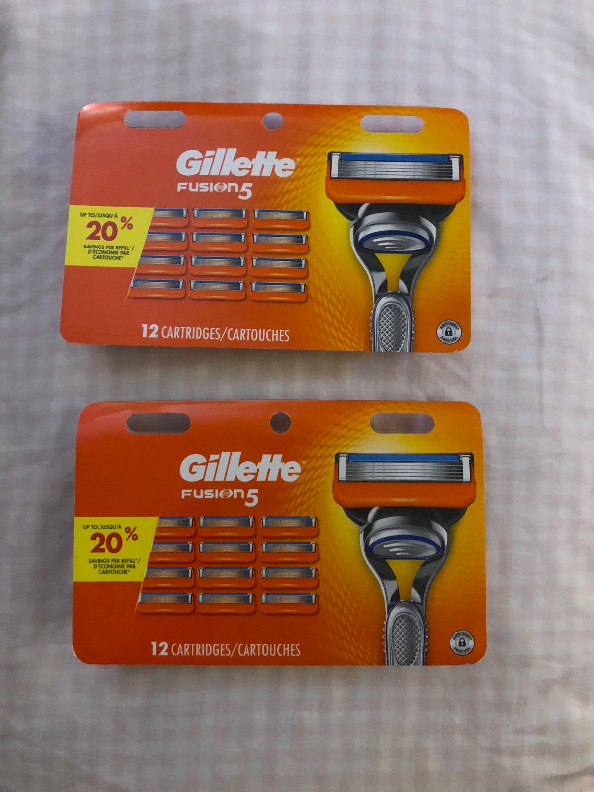 Gillette fushion razor blades