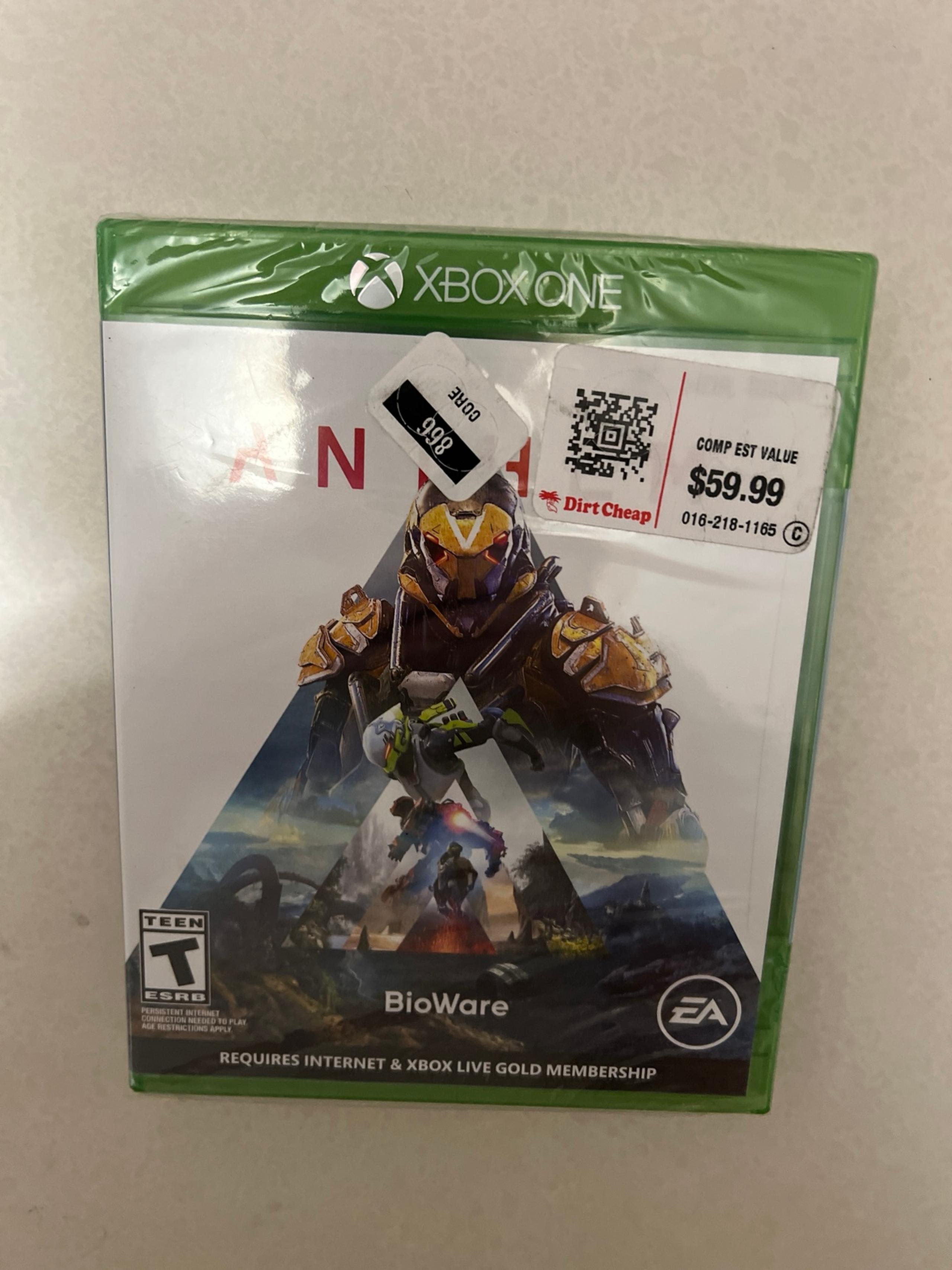 Xboxone anthem