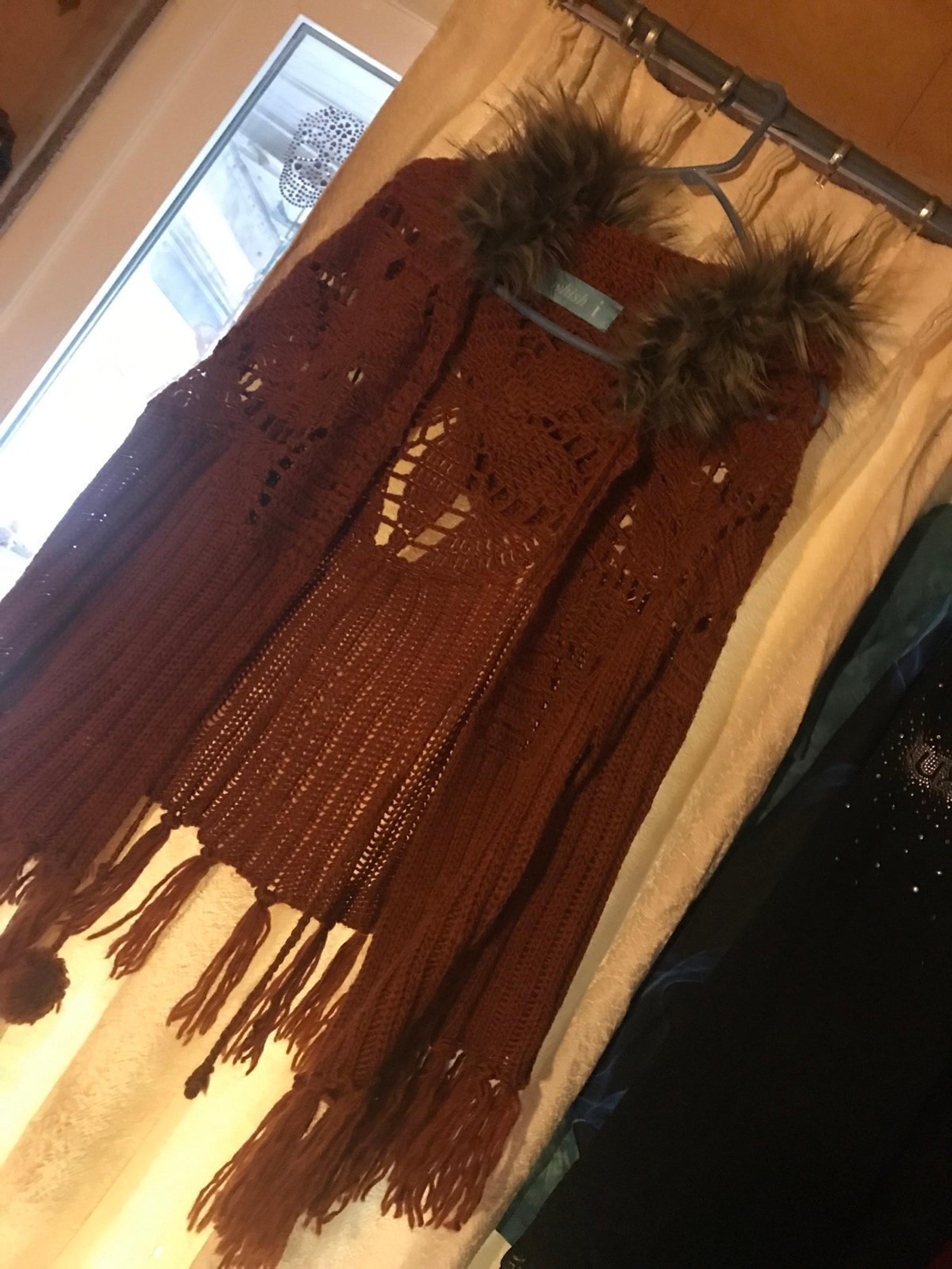 Retro hoodie Shaw brown large/