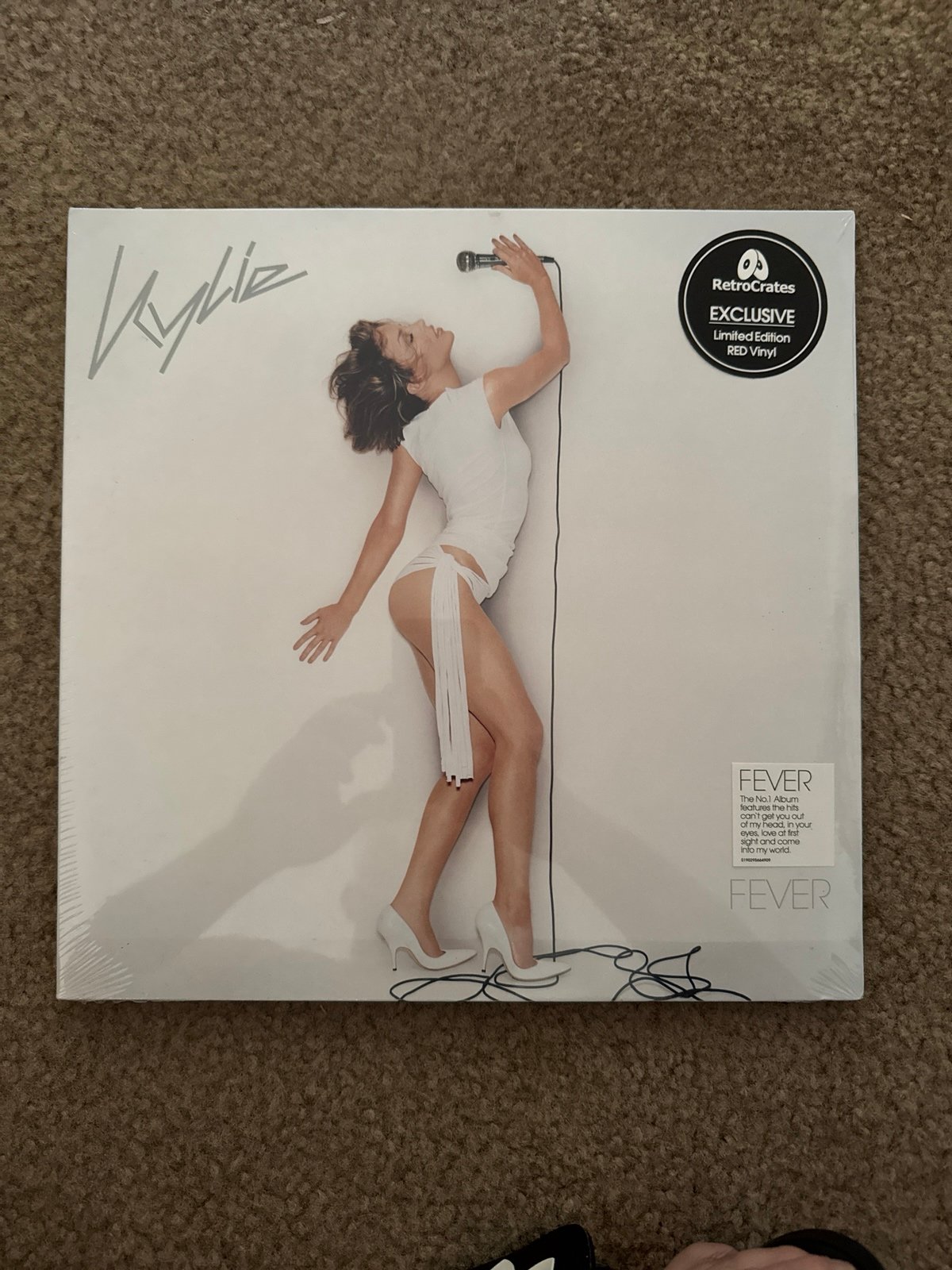 Kyle Minogue Fever Red Vinyl Retocrate Exclusive Le 1000