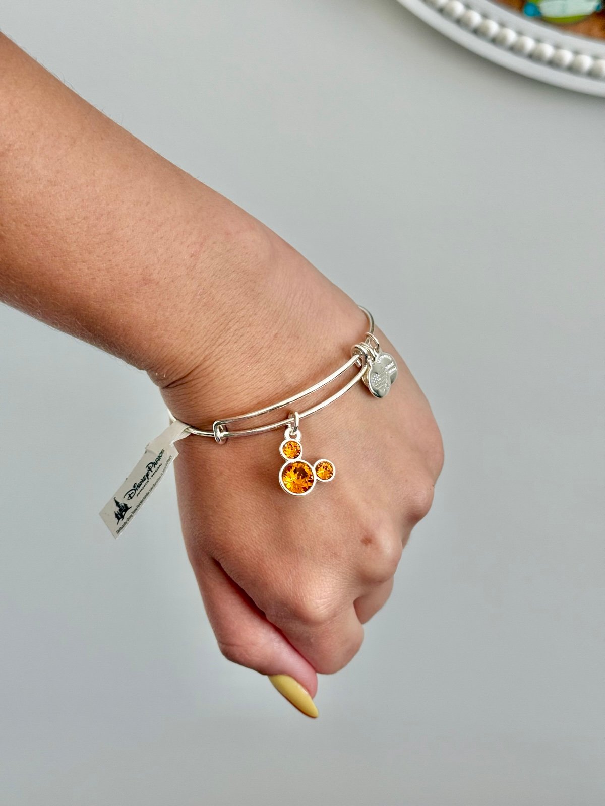 Alex and Ani Disney Bracelet/ Mickey November birth stone Alex and Ani bracelet