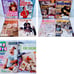 Vintage Pattern Back Issue Magazine Lot Needlework Cross Stitch Mixed Crafts