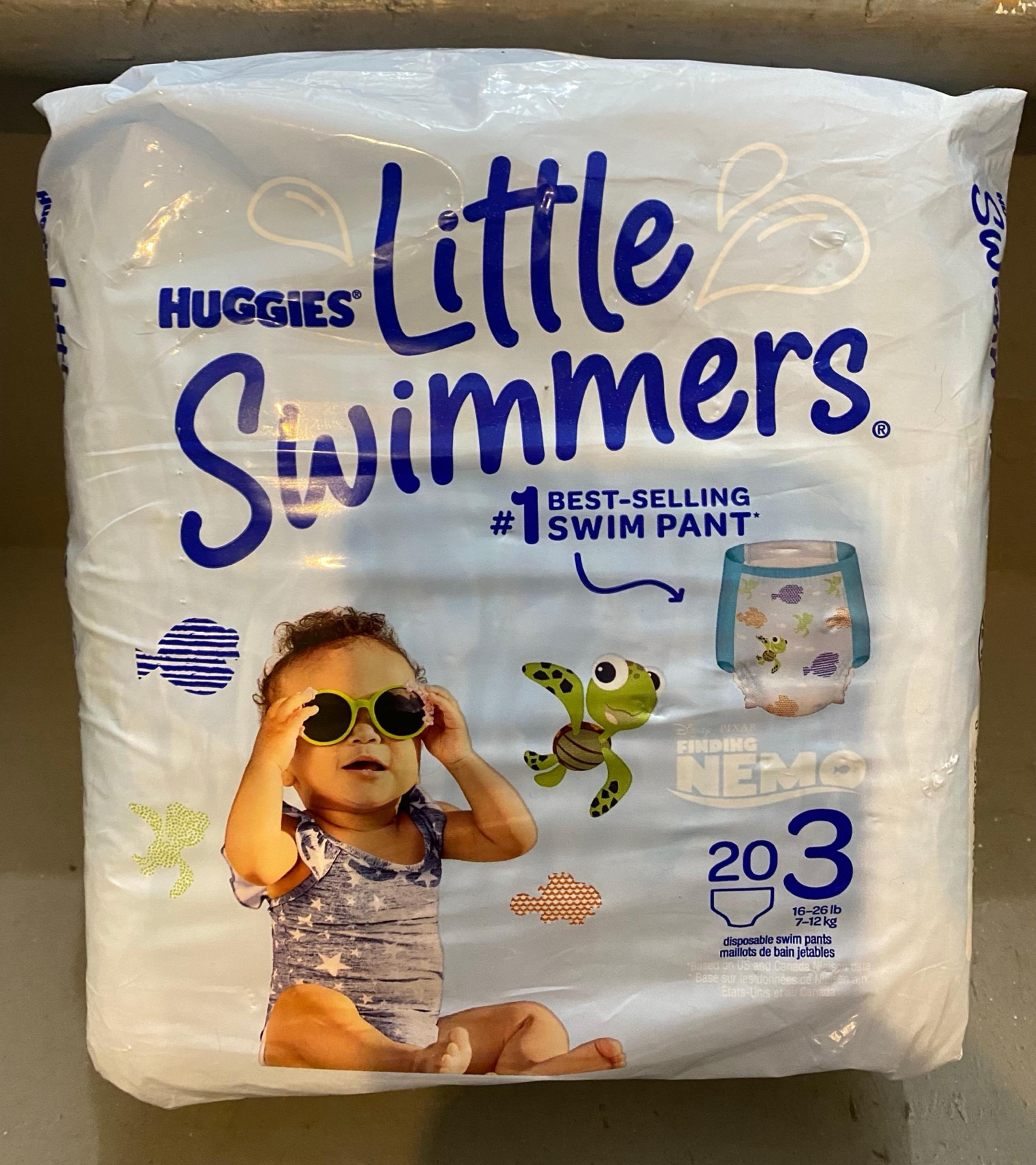 Huggies Little Swimmers Baby Swim Disposable Diapers - Size 3 - 20count