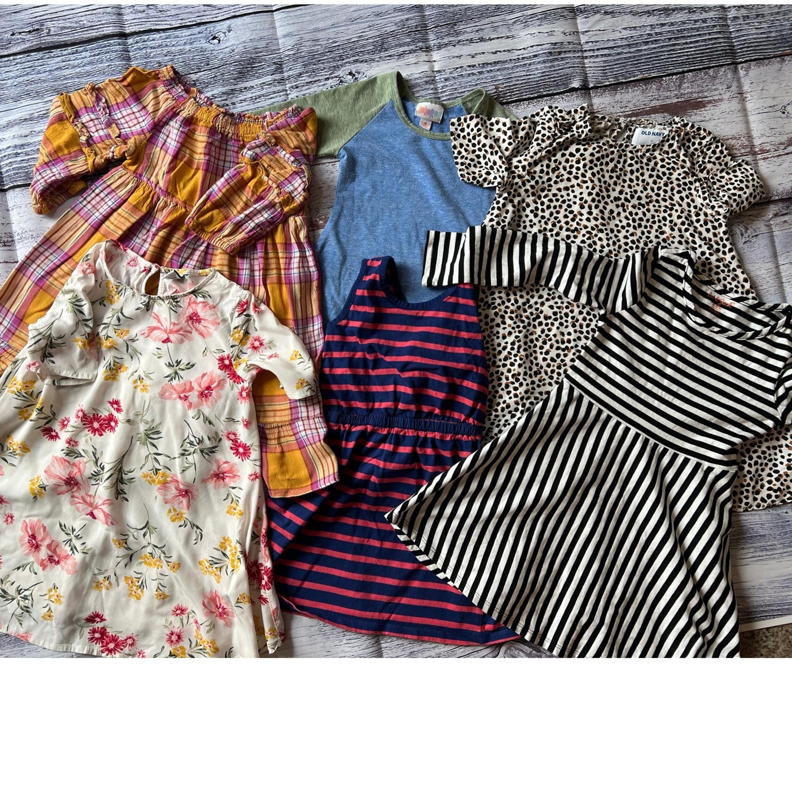 Girls Dress Lot, Six Dresses, Size 4/5 or XS, Gap, Summer, Church
