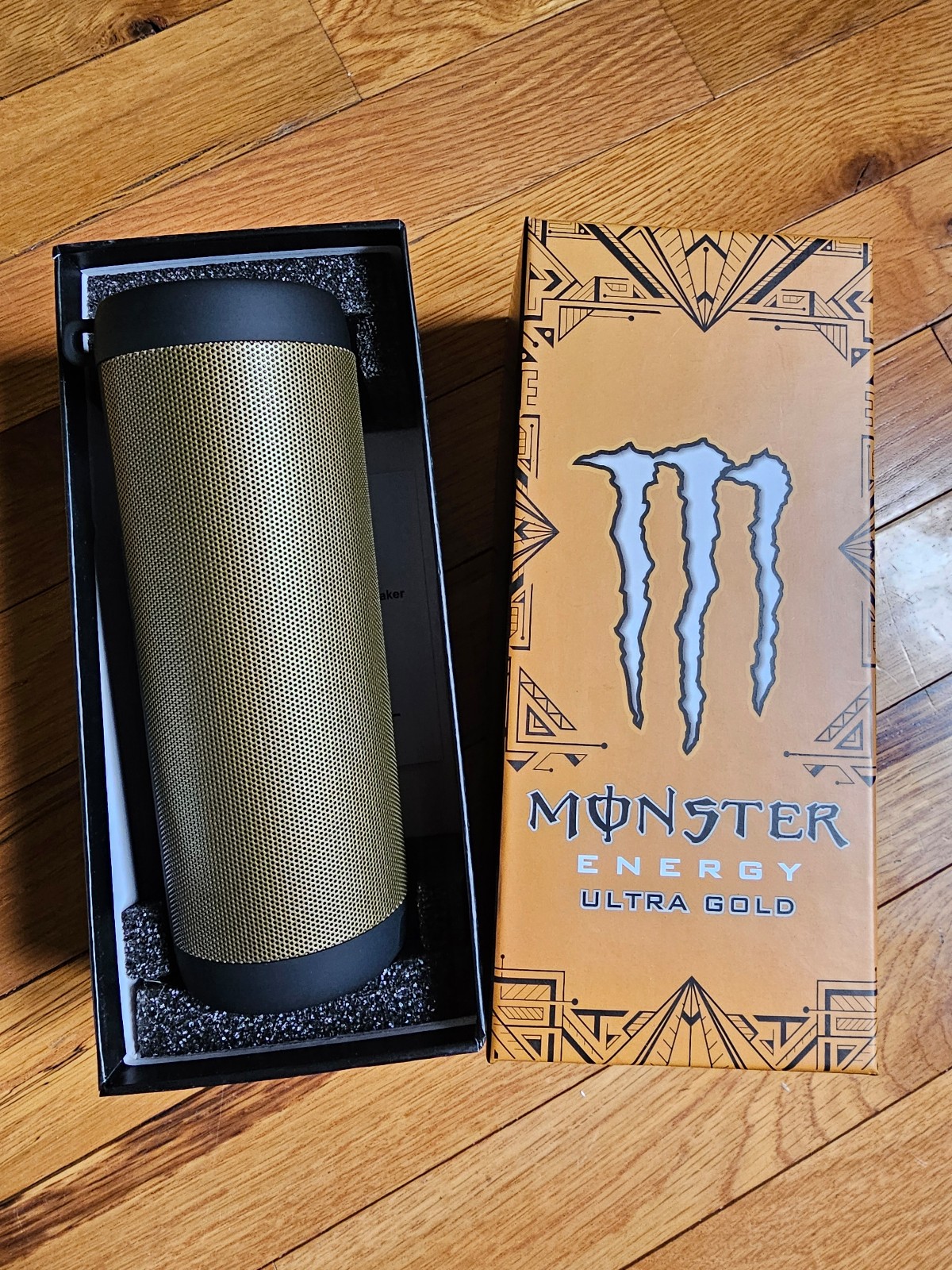 Monster Energy Ultra Gold Bluetooth Speaker NEW