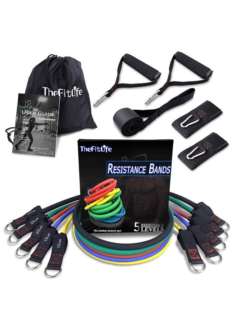 Resistance Bands with Handles - 5 Fitnes