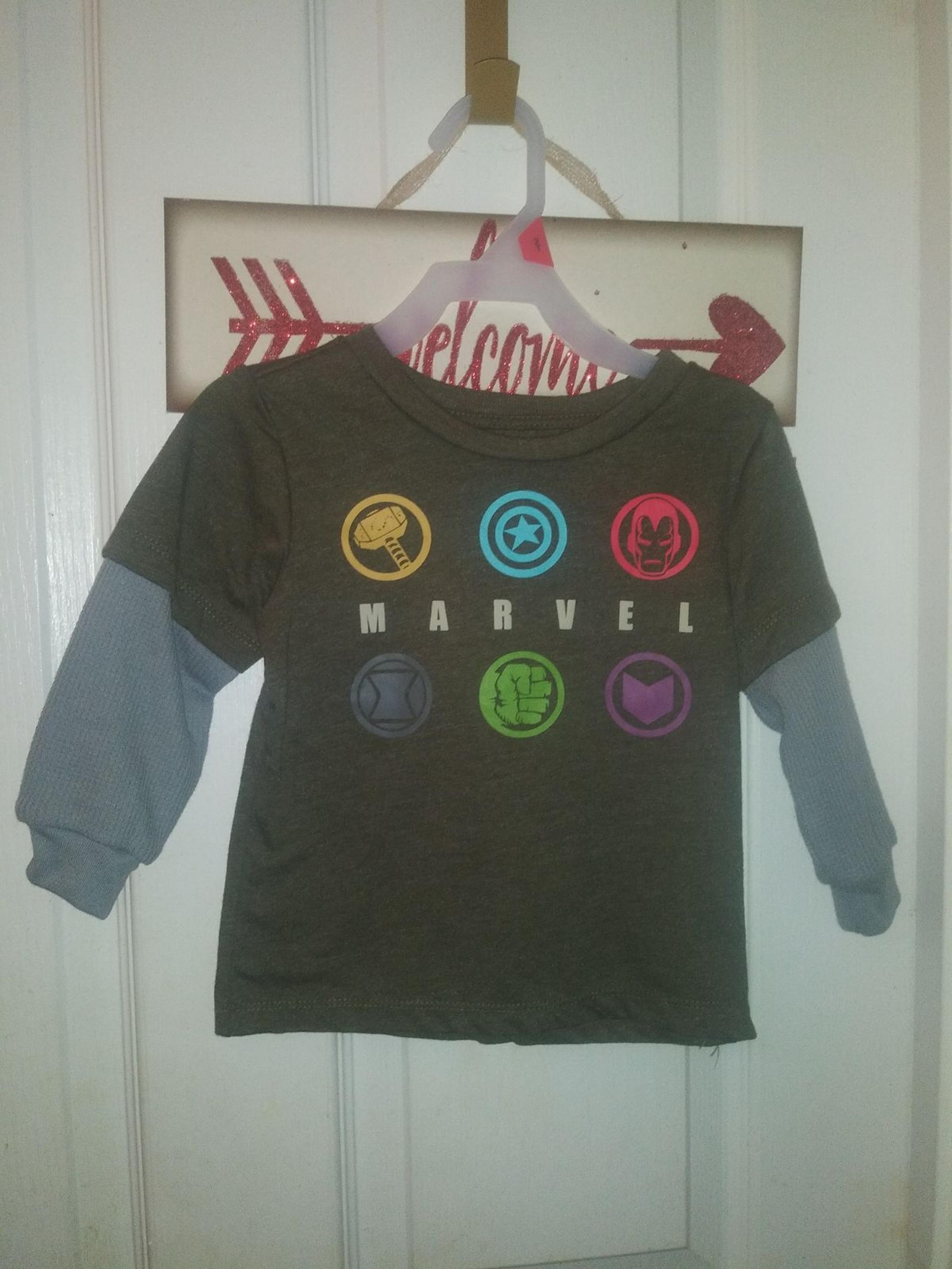 Marvel boys shirt 2t