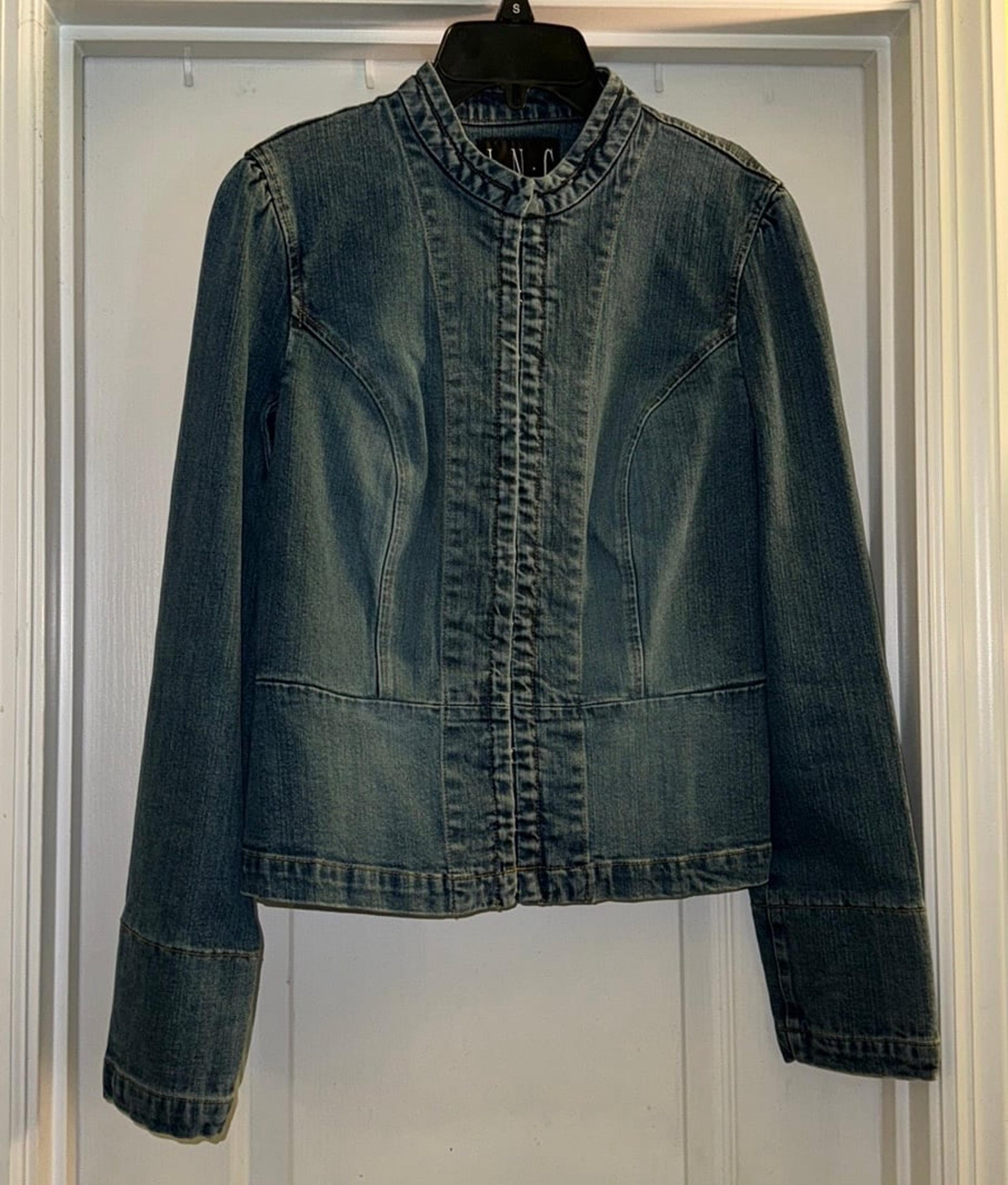 I•N•C International Concepts Vintage Blue Jean Jacket - INC International Concepts