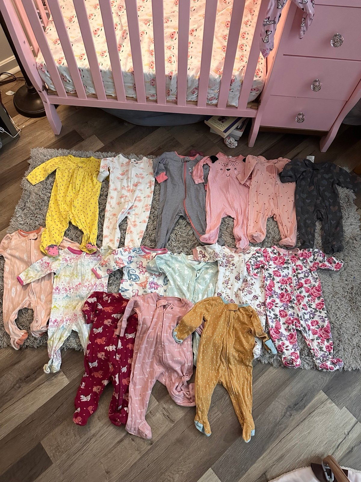 Baby girl sleeper 3-6 months
