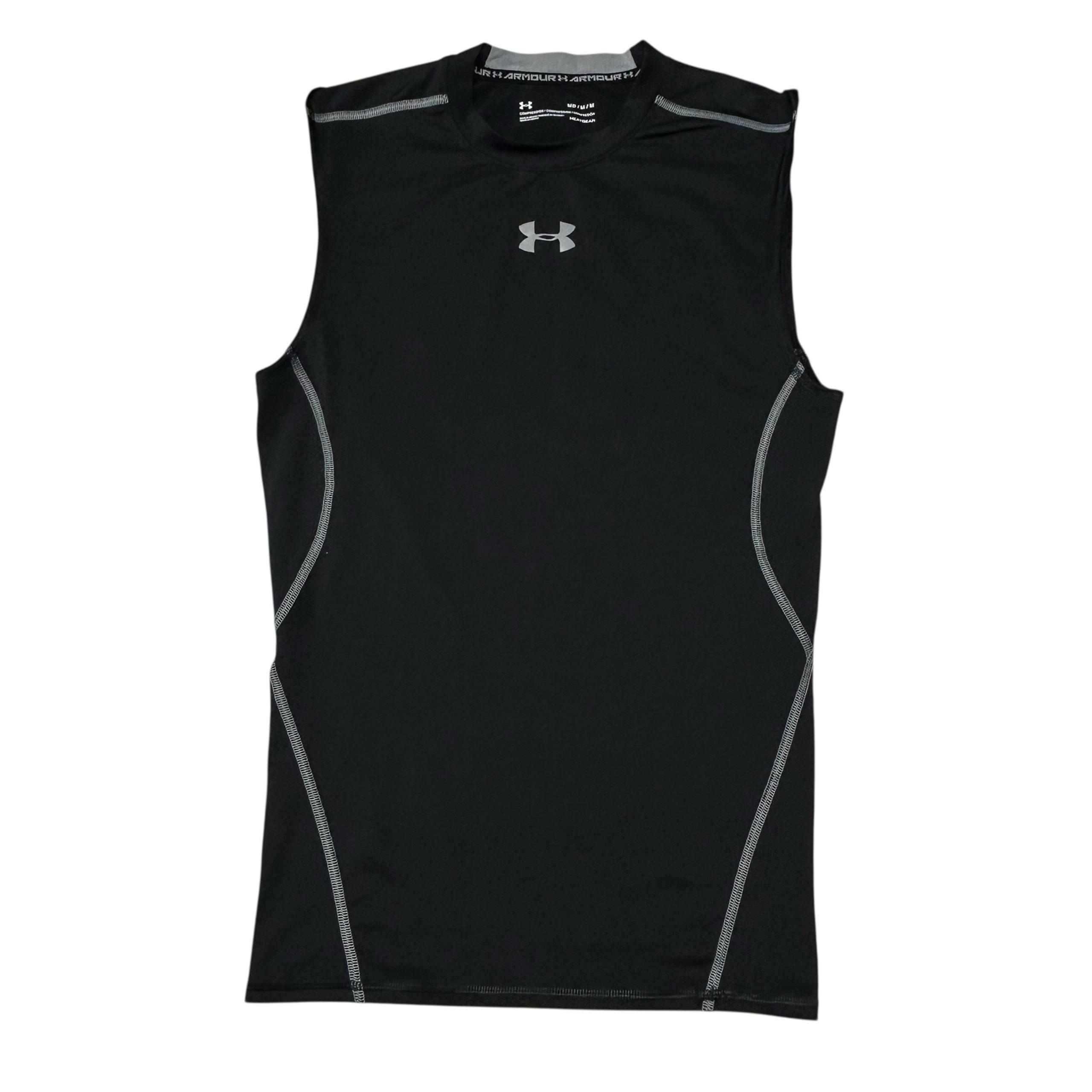 Under Armour Mens Size M Compression Tank Top Gym Running Training Activewear