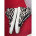P448 Star Zebra High Top Sneaker Black White Size 41 EU 10.5 -11 US Great Cond