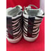 P448 Star Zebra High Top Sneaker Black White Size 41 EU 10.5 -11 US Great Cond