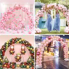 Balloon Arch Kit, Adjustable Balloon Arch Stand Kit,For Birthday Party Decor