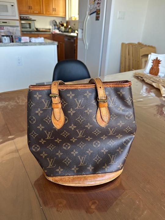 Louis Vuitton Monogram Petit Bucket 23