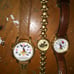 Mickey and mini mouse vintage watches