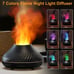 Cute Fire Flame Aroma Diffuser, Essential Oil, Air Humidifier, LED Aromatherapy