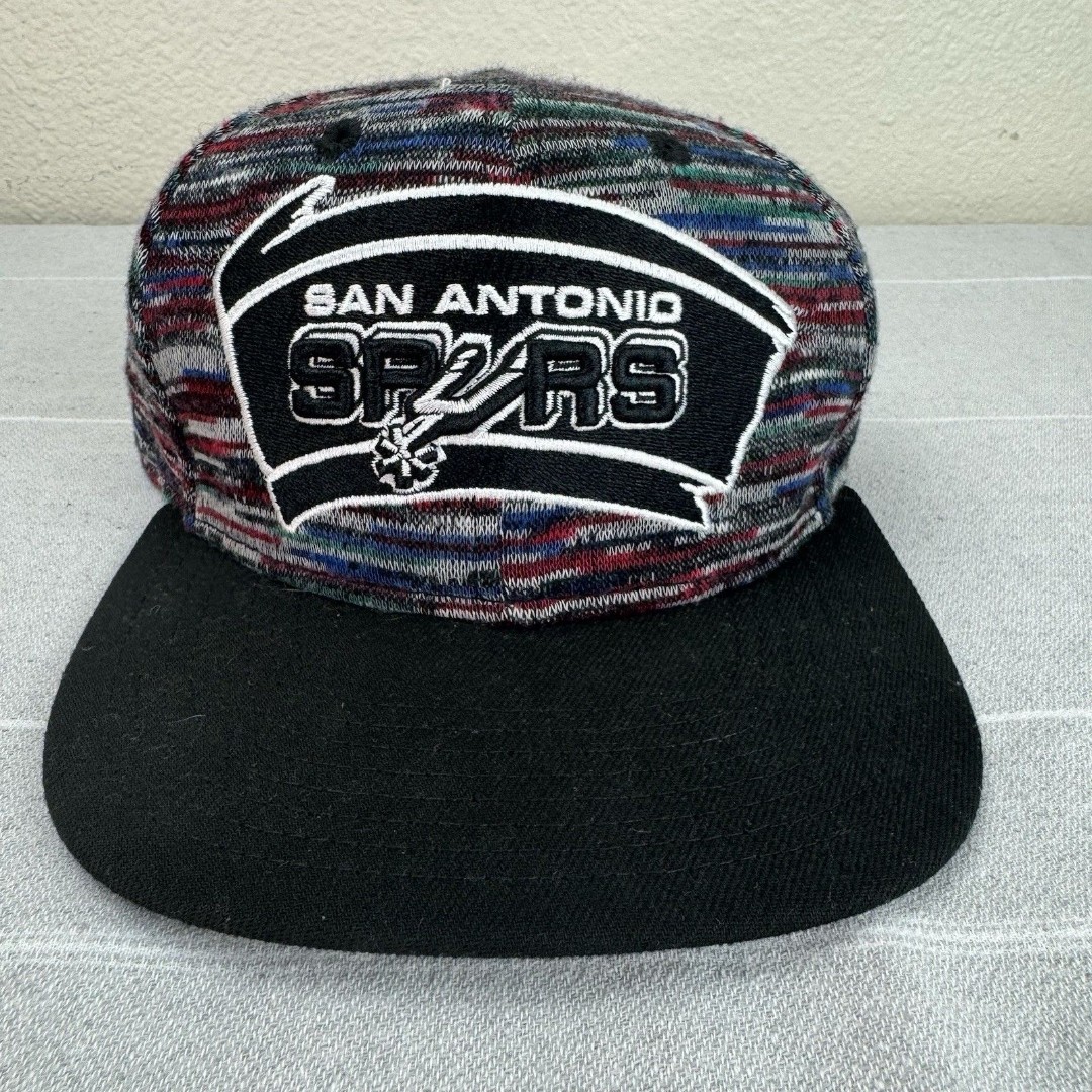 New Era 9Fifty San Antonio Spurs NBA Snapback Flat Brim Knit Cap Hat Unisex OS