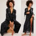 Free People Chasin' Spring Maxi Dress Black NEW Witchy Western Bohemian Small