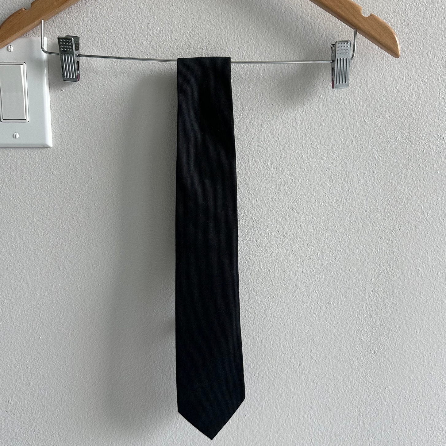 Gucci Silk Black Silk Tie