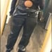 Ladies pu leather jogger pant sz XXL