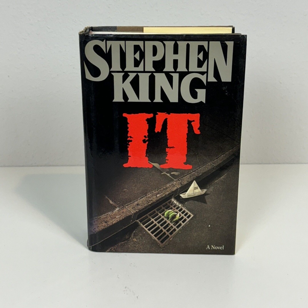 Stephen King It 1st Edition 1st Printing 1986 HC DJ *Fair Condition