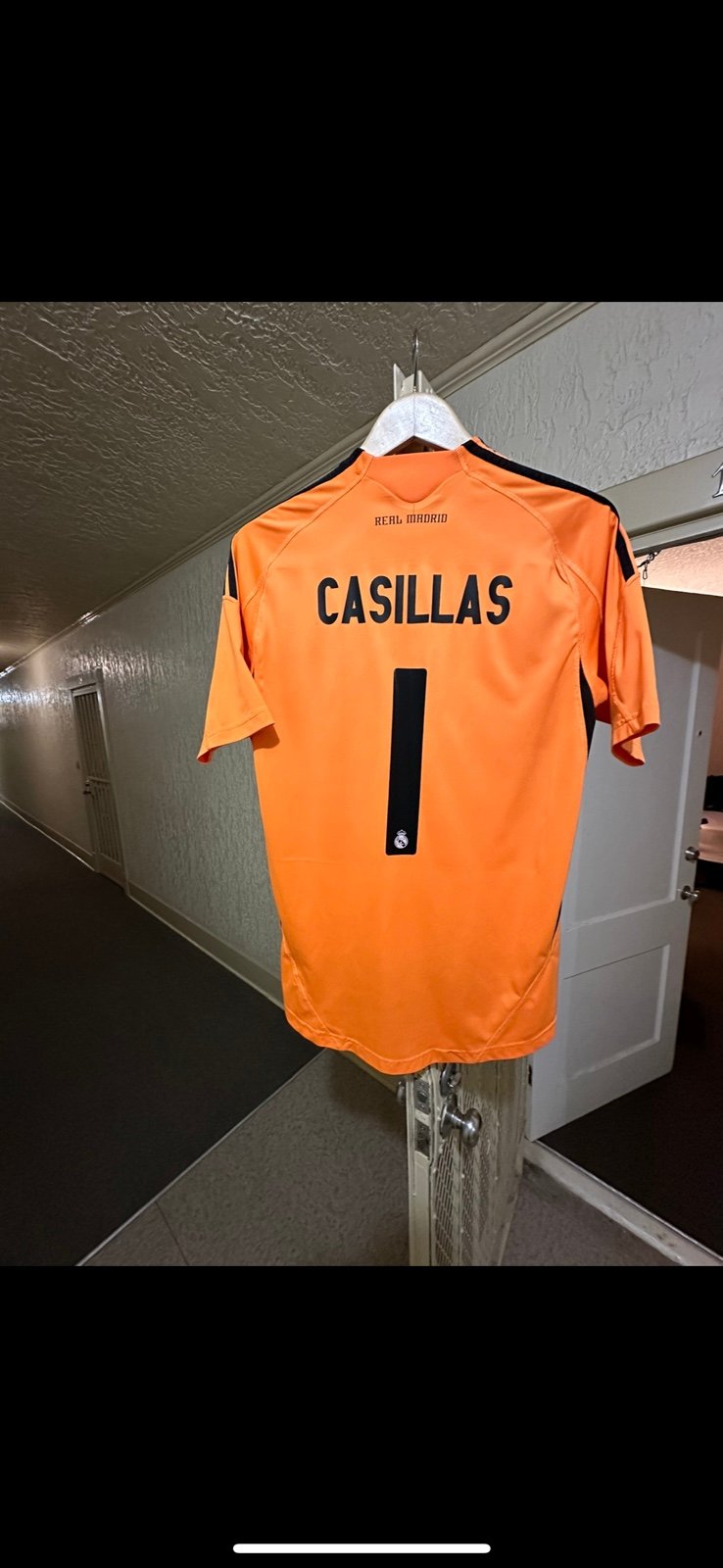 2009 Real Madrid Iker Casillas soccer jersey