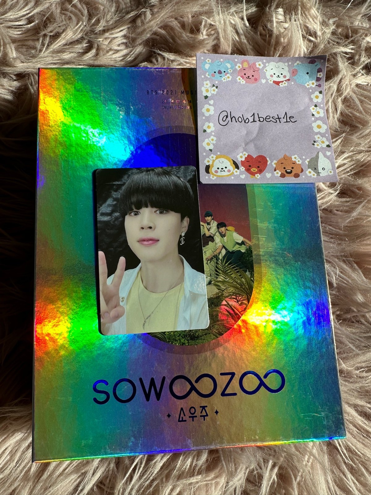 BTS Sowoozoo Blue Ray Jimin PC complete