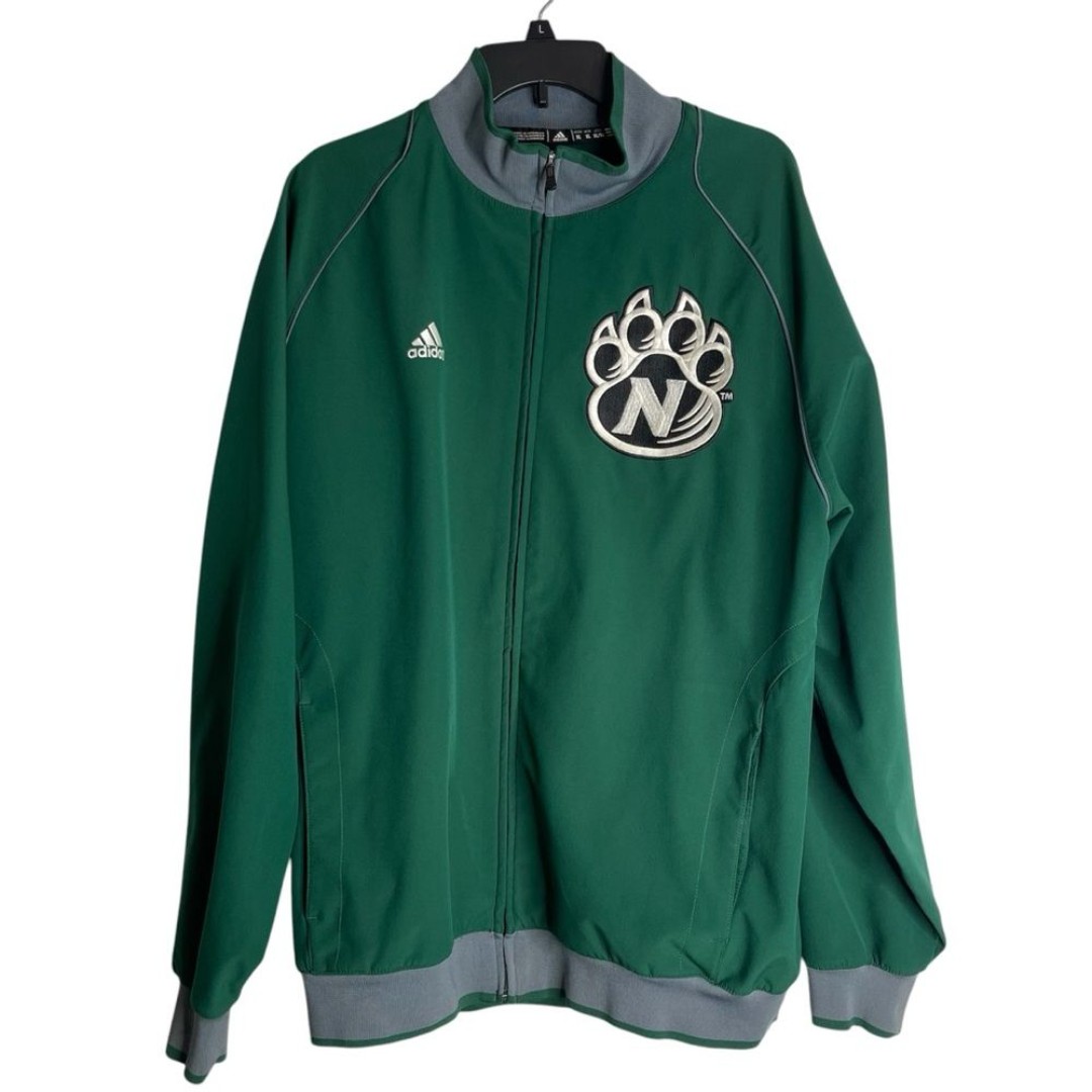 Adidas Mens Green Northwest Missouri State Bearcats Jacket XL