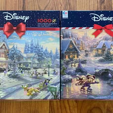 Two Thomas Kinkade Disney Puzzle