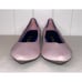Rothy’s The Point Slip On Light Pink Ballet Flat Shoes Birdseye Ecru Size 7