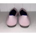 Rothy’s The Point Slip On Light Pink Ballet Flat Shoes Birdseye Ecru Size 7