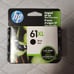 New In Box! Genuine HP Ink 61XL - Black
